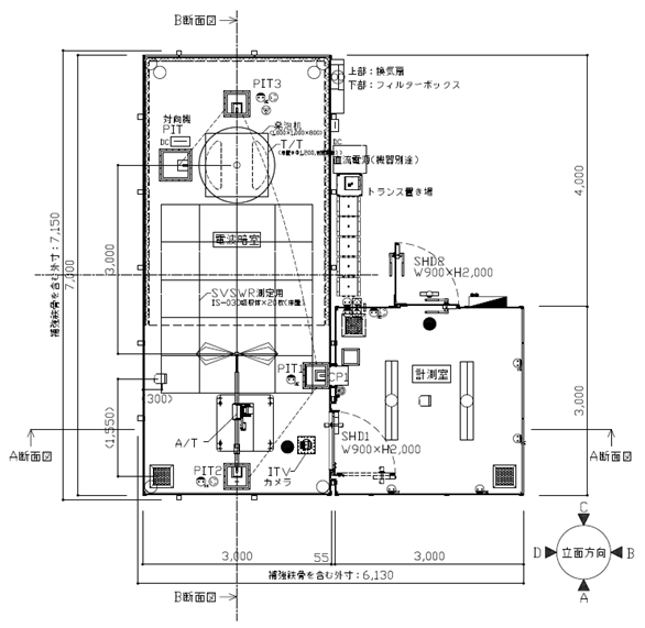 簡易電波暗室の仕様