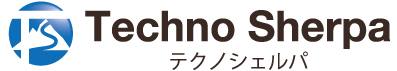 「テクノシェルパ」のロゴ ~一緒に山を登ります~