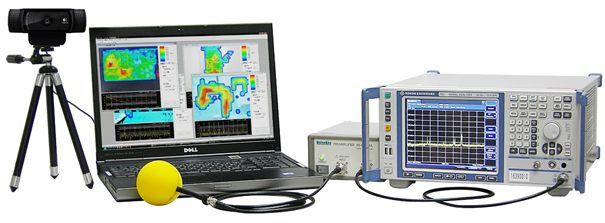 電磁波可視化システム