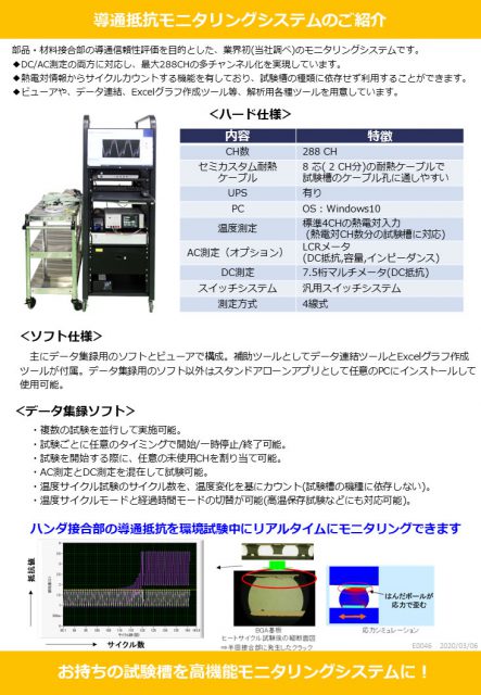 導通抵抗モニタリングシステム